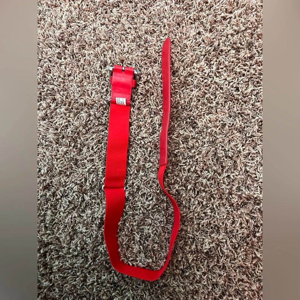 Under Armour Red Baseball Belt